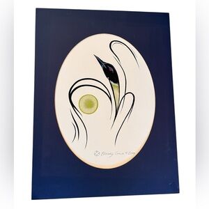 Bluesky Crowe Bird Artwork “Brave soul”